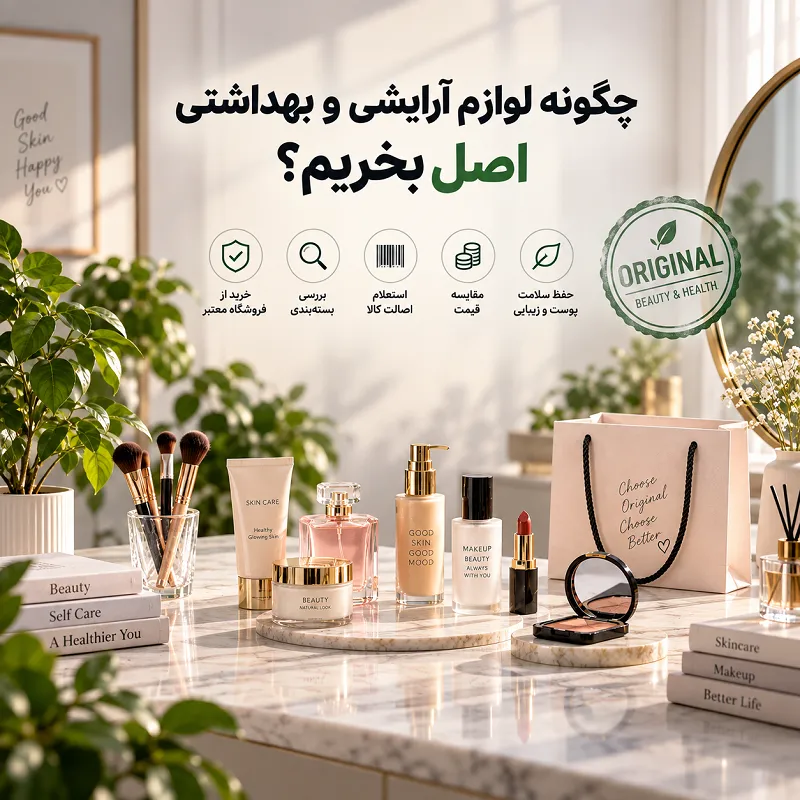 راهنمای خرید لوازم آرایشی و بهداشتی اصل