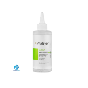تونر پاک کننده صورت اکتی ویت پوست چرب ویتالیر