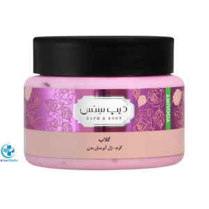 کرم ژل آبرسان بدن گلاب دیپ سنس