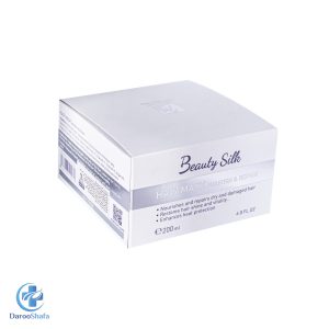 ماسک مو مغذی و ترمیم کننده با آبکشی بیوتی سیلک