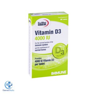 ویتامین د3 یوروویتال 4000 واحدی یوروویتال