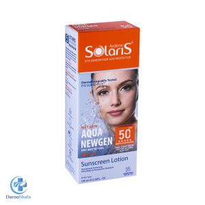 لوسیون آبی ضد آفتاب آکوا نیوژن SPF50 آردن سولاریس