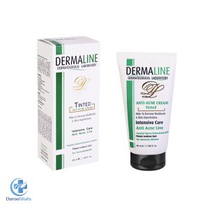 کرم ضد جوش رنگی درمالاین