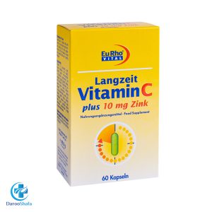 ویتامین سی و زینک ۱۰ میلی گرم یوروویتال