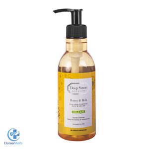 ژل شستشوی صورت شیر عسل دیپ سنس