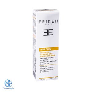 ماسک مو مغذی موهای رنگ شده و آسیب دیده اریکه