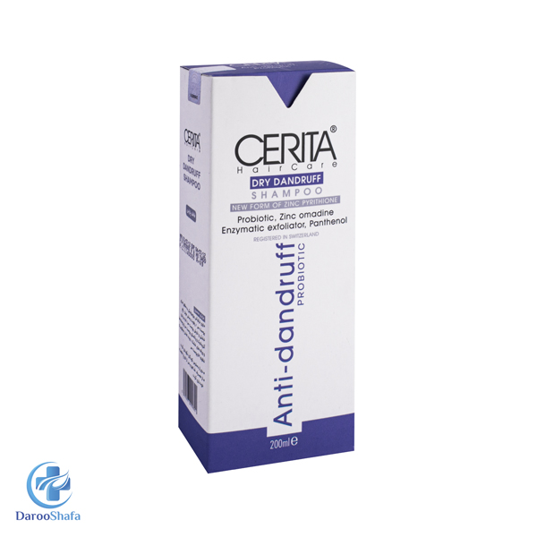 شامپو ضد شوره پروبیوتیک موهای خشک سریتا
