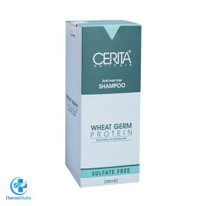 شامپو ضد ریزش جوانه گندم بدون سولفات سریتا