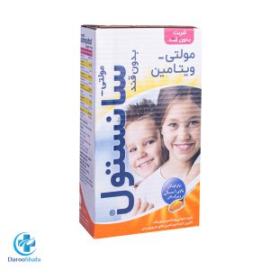 شربت مولتی ویتامین بدون قند سانستول