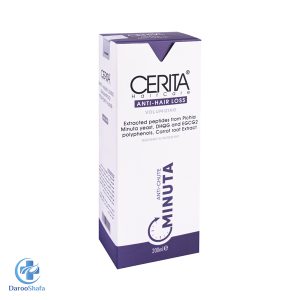 شامپو ضد ریزش مینوتا موهای خشک سریتا