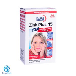 زینک پلاس 15 میلی گرم یوروویتال
