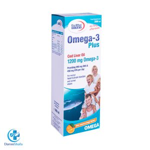 شربت امگا 3 پلاس 200 میل یوروویتال