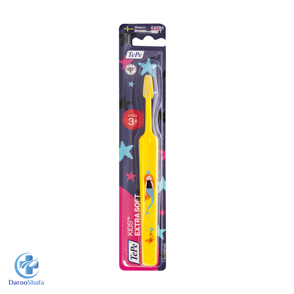 مسواک کودک مدل کیدز با برس خیلی نرم تپه