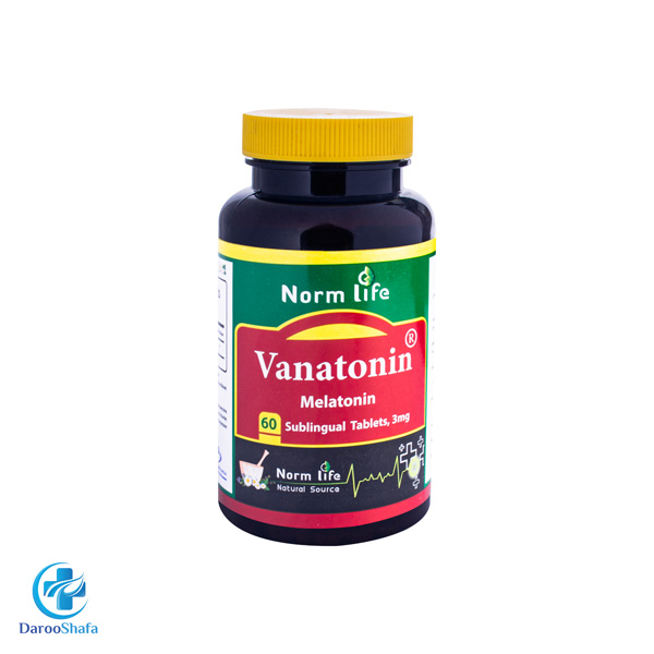 قرص واناتونین 3 میلی گرم ملاتونین نورم لایف