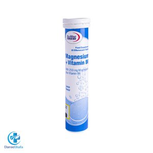 قرص جوشان منیزیم پلاس ویتامین ب 6 یوروویتال