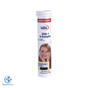 قرص جوشان زینک+ ب-کمپلکس یوروویتال