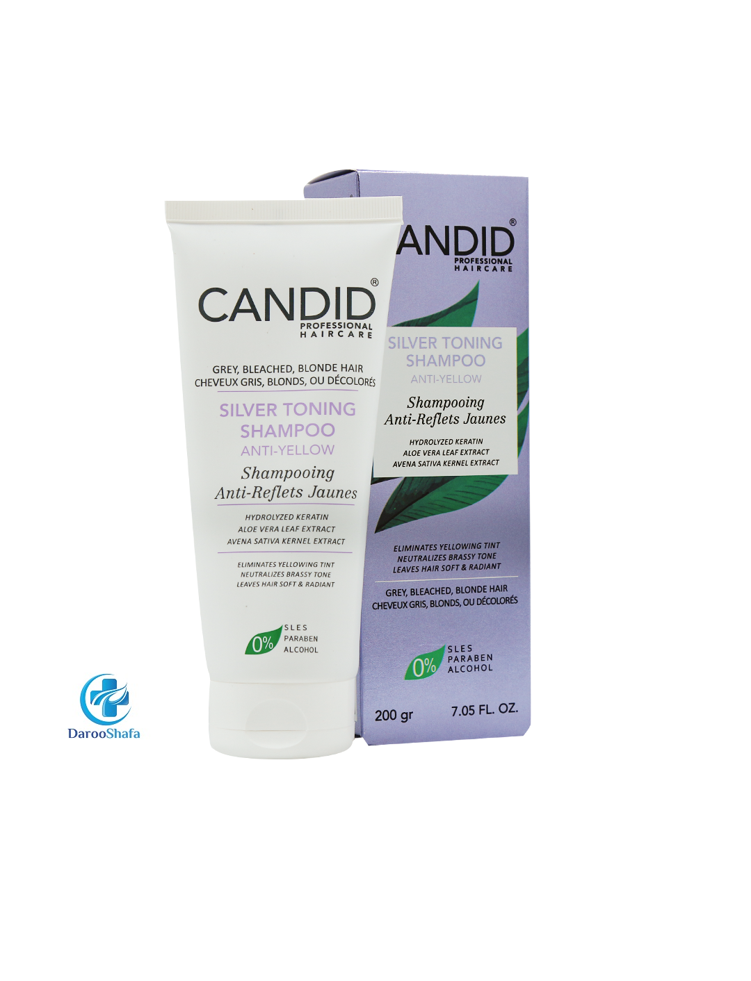 شامپو ضد زردی کاندید