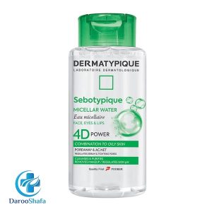محلول پاک کننده آرایش پوست مختلط تا چرب سبوتیپیک درماتیپیک