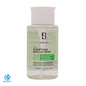 محلول پاک کننده آرایش پوست چرب و مختلط بیزانس