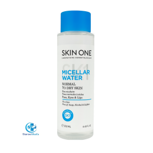 محلول پاک کننده آرایش پوست نرمال تا خشک اسکین وان