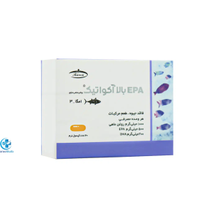 سافت ژل امگا3 دی اچ ای ( EPA ) بالا کارن - بلیستر