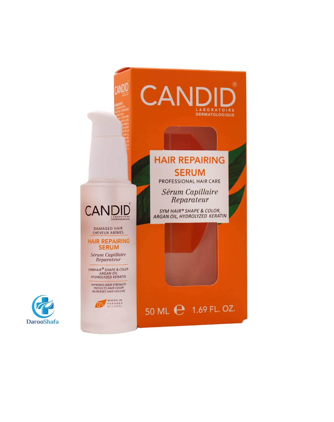 سرم ترمیم کننده تک فاز مو کاندید