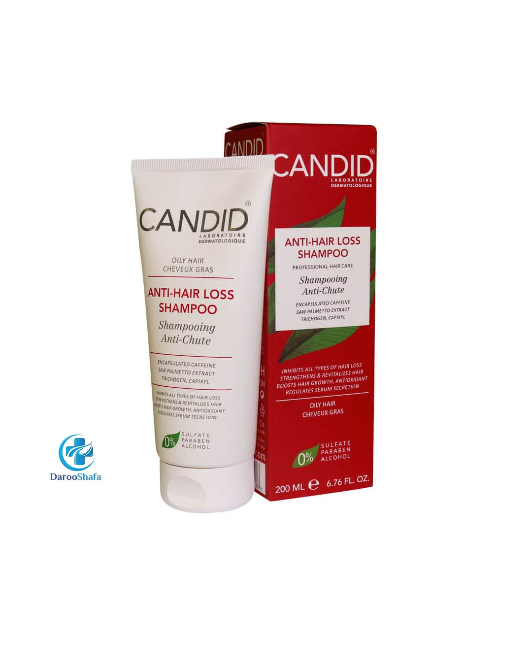شامپو مناسب کاهش ریزش موهای چرب کاندید