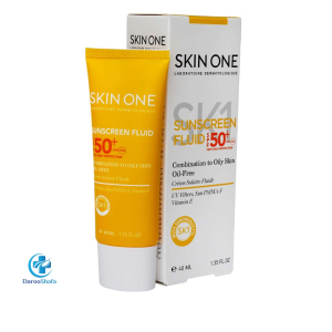 ضد آفتاب SPF50 بی رنگ فاقد چربی اسکین وان