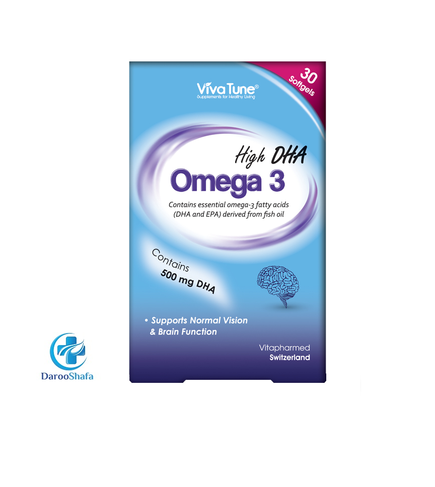 سافت ژل امگا3 High DHA ویواتیون