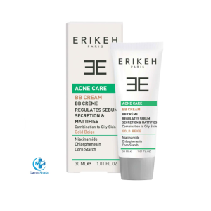 بی بی کرم بژ طلایی پوست مختلط تا چرب اریکه