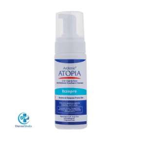 فوم شوینده ملایم صورت و اطراف چشم آردن آتوپیا