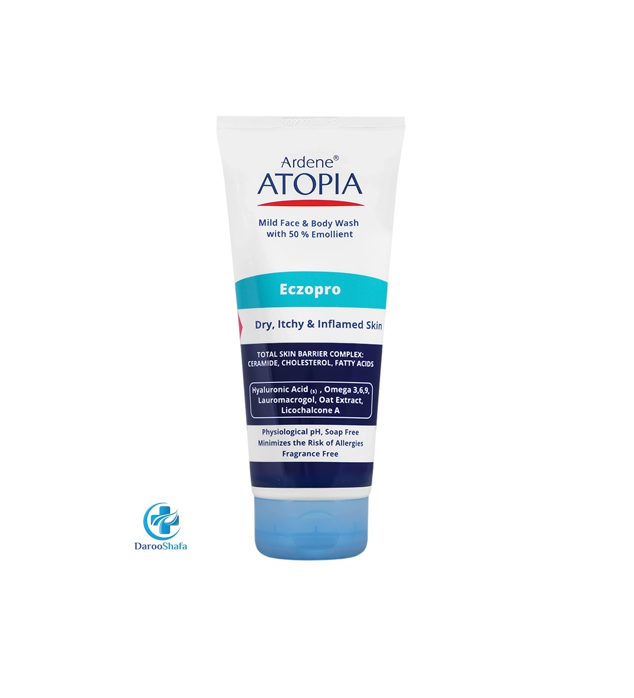 لوسیون شوینده بسیار ملایم حاوی 50% روغن نرم کننده مناسب پوست های خیلی خشک صورت و بدن آردن آتوپیا