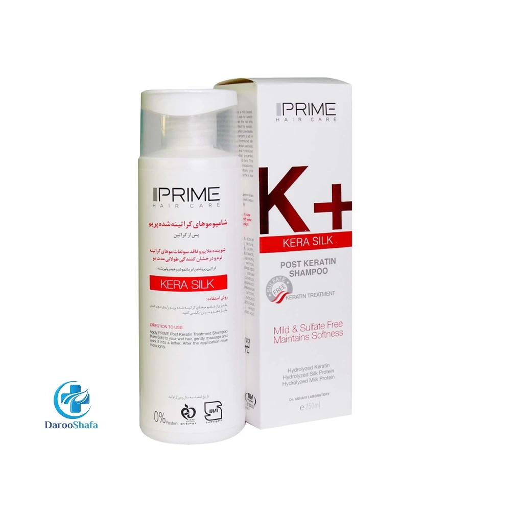 شامپو موهای کراتینه شده +K پرایم - Image 2