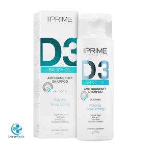 شامپو ضد شوره پوست سر چرب D3 پرایم