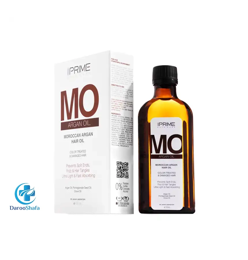 روغن تقویت مو آرگان 100 میل MO پرایم