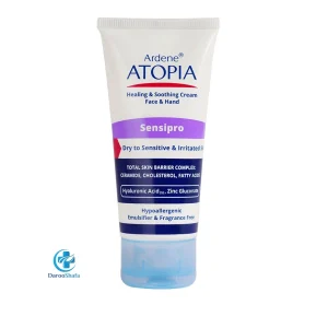 کرم مرطوب کننده و التیام بخش دست و صورت سنسی پرو آردن آتوپیا