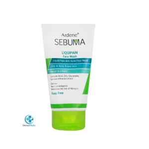 مایع شوینده غیر صابونی پوست چرب و دارای آکنه صورت آردن سبوما