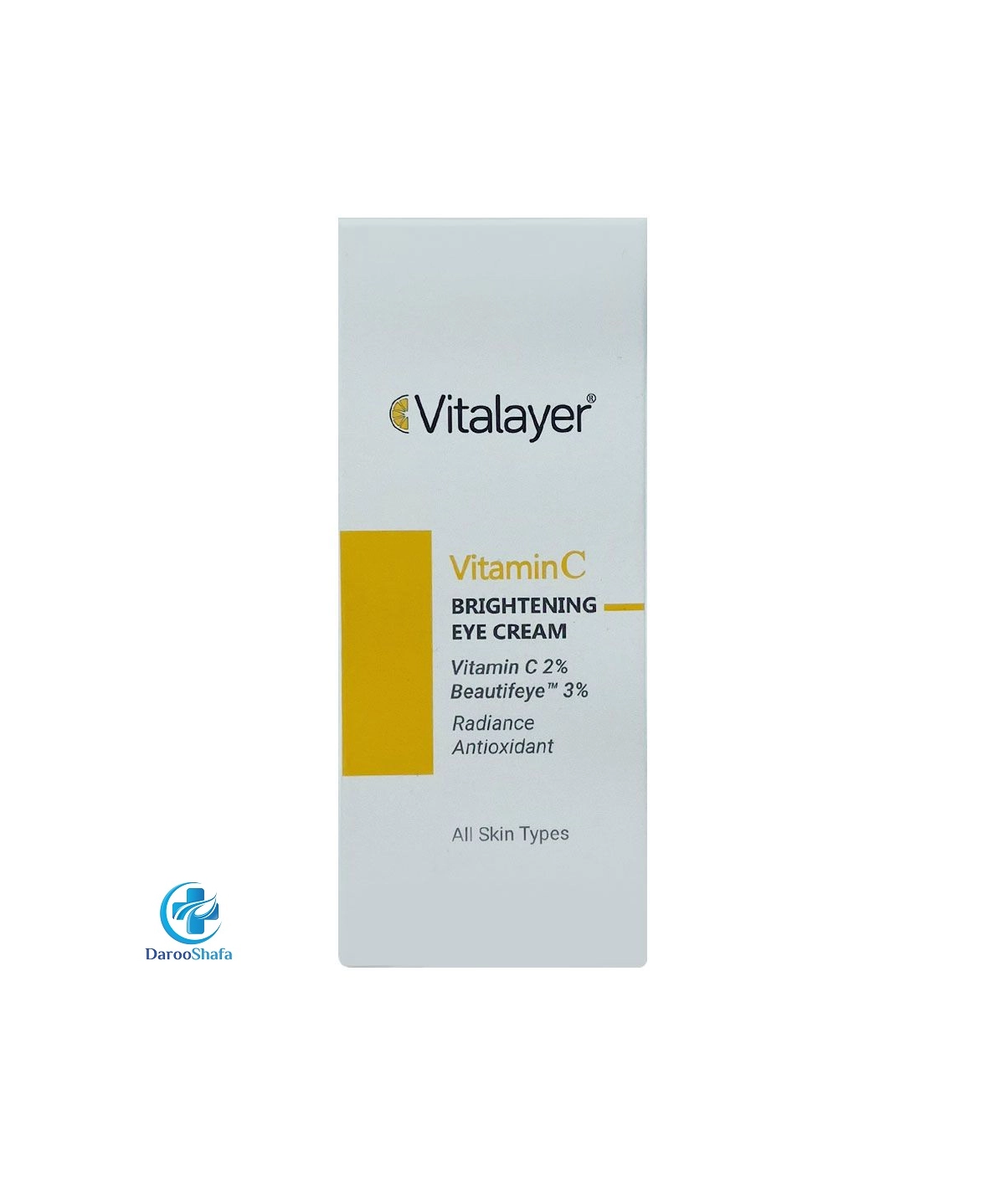 کرم روشن کننده دور چشم ویتامین سی انواع پوست ویتالیر - Image 3