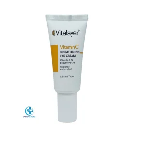 کرم روشن کننده دور چشم ویتامین سی انواع پوست ویتالیر