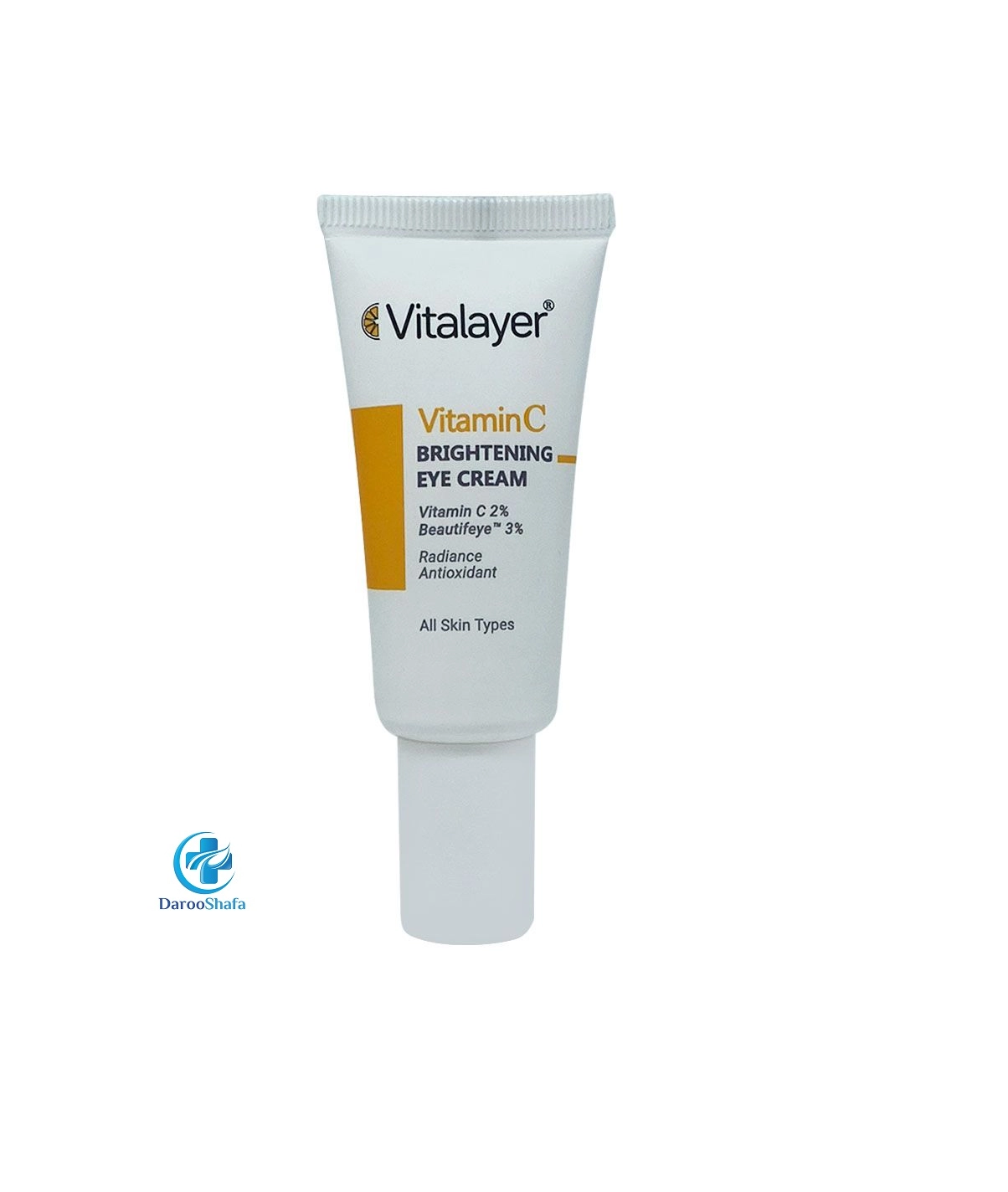 کرم روشن کننده دور چشم ویتامین سی انواع پوست ویتالیر
