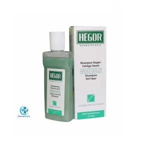 شامپو تنظیم کننده چربی پوست سر و مرطوب کننده ساقه مو آرژیل دوسه 150میل هگور