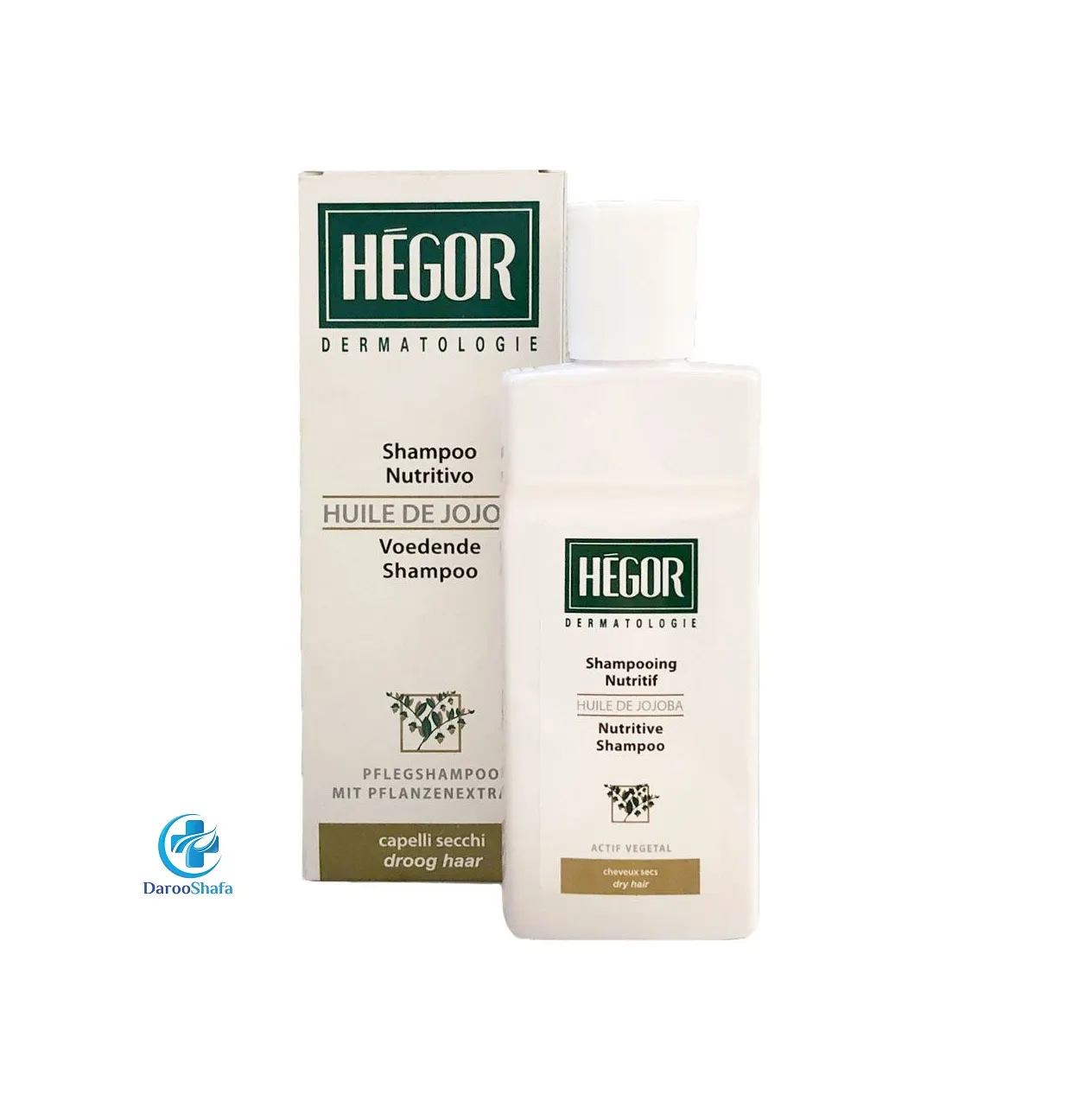 شامپو تغذیه کننده مو حاوی روغن جوجوبا 150 میل هگور