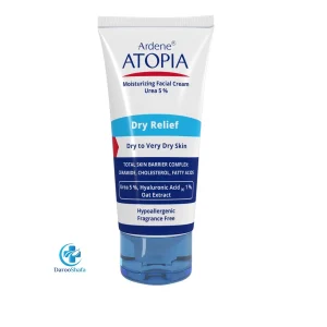کرم مرطوب کننده قوی صورت حاوی 5% اوره آردن آتوپیا