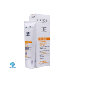 فلوئید ضدآفتاب بژ طبیعی و فاقد چربی SPF50 اریکه