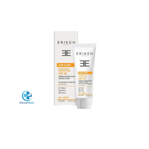 فلوئید ضدآفتاب بژ طلایی و فاقد چربی SPF50 اریکه