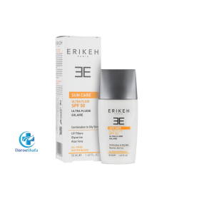 فلوئید ضدآفتاب بی رنگ و فاقد چربی SPF 50 اریکه