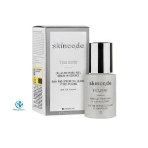 سرم لایه بردار و آبرسان پوست صورت اسکین کد