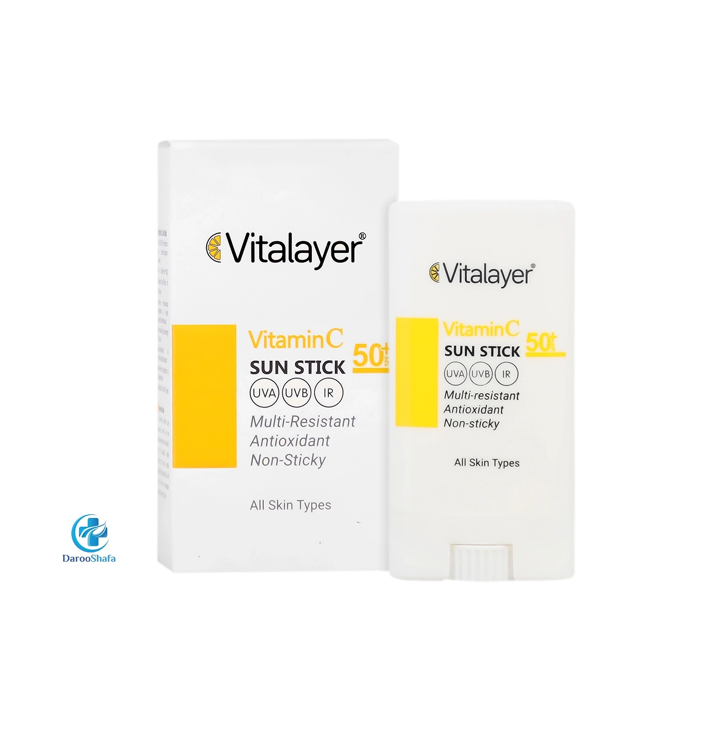ضدآفتاب استیکی ویتامین سی SPF 50 ویتالیر