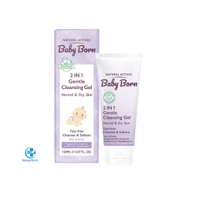 ژل شستشوی سر و بدن کودک 2 در 1 بیبی بورن