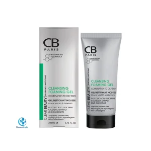 ژل فوم پاک کننده پوست چرب سی بی